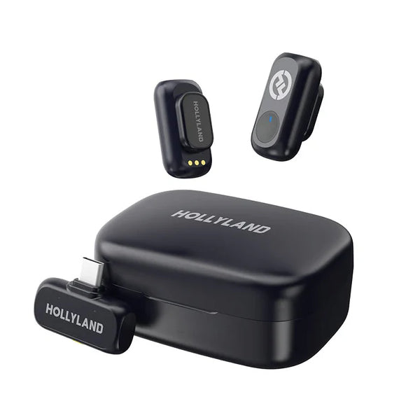 Hollyland Lark A1 Duo Microfono Wireless (USB-C + Charging Case) Hollyland Lark A1 Duo Microfono Wireless (USB-C + Charging Case)